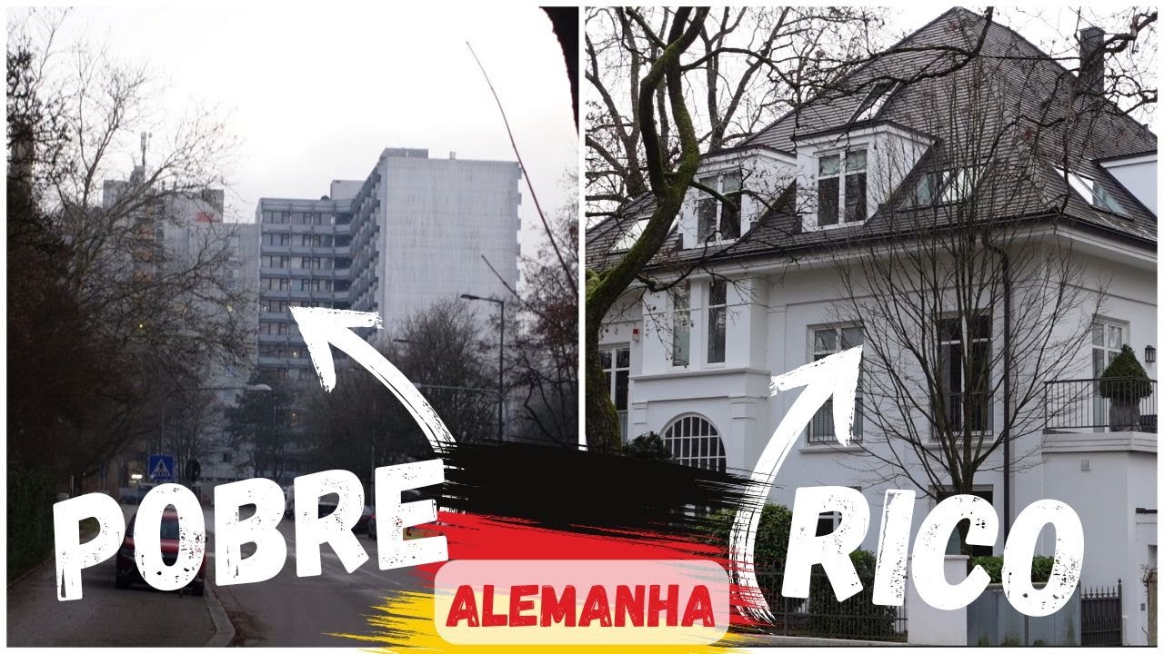 Como vivem OS RICOS e como vivem OS POBRES na Alemanha?
