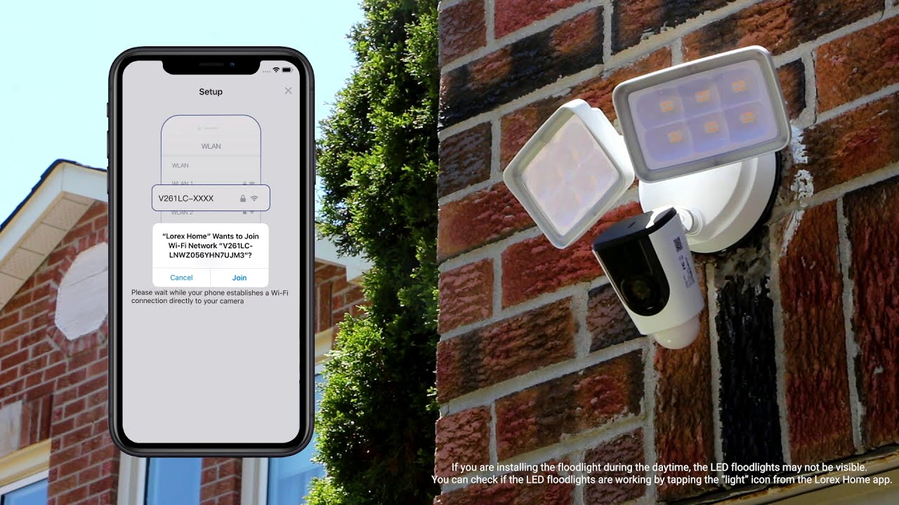 Lorex 1080p Wi-Fi Floodlight Camera Installation Guide