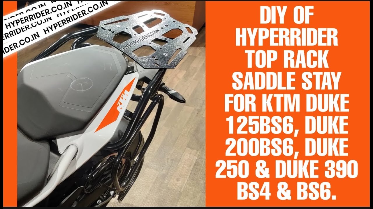 Сделай сам верхнюю стойку седла Hyperrider для Duke|Duke 125BS6|Duke 200BS6|Duke 250|Duke 390|BS4 и BS6
