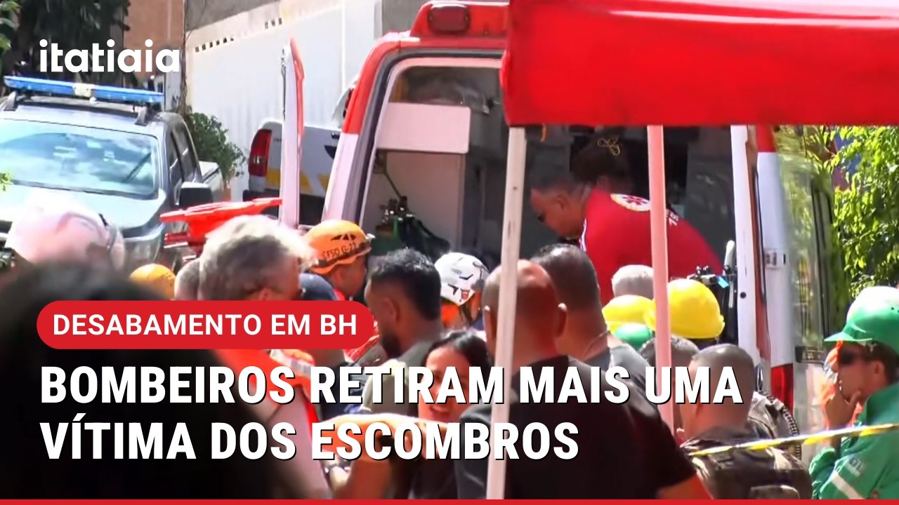 DESABAMENTO LAR DE IDOSOS: MAIS UMA VÍTIMA É RETIRADA COM VIDA DE ESCOMBROS