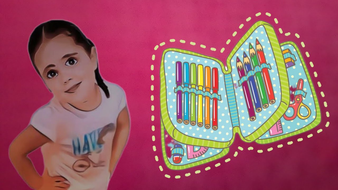 Organização do meu estojo.