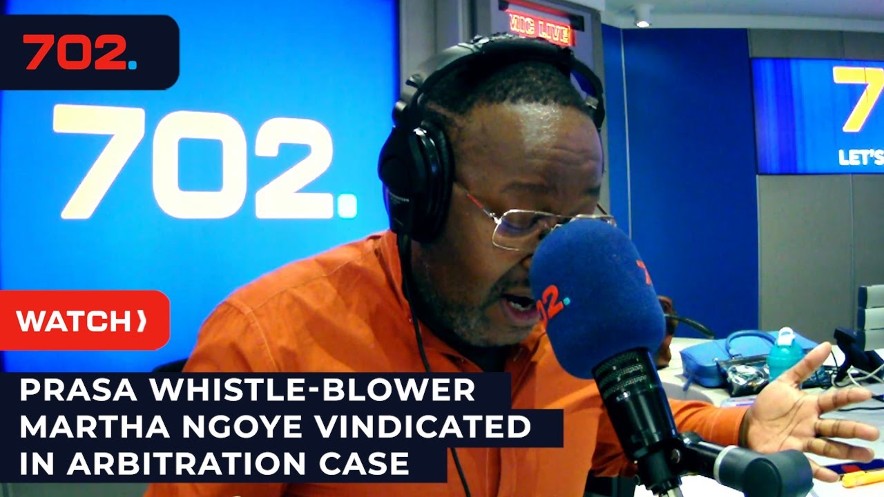 Prasa whistle-blower Martha Ngoye vindicated in arbitration case