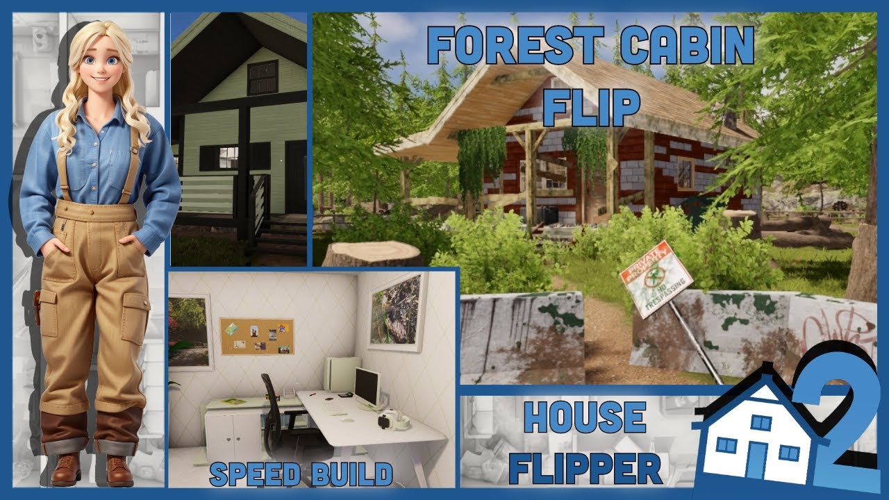 Forest Cabin, House Flip, House Flipper 2