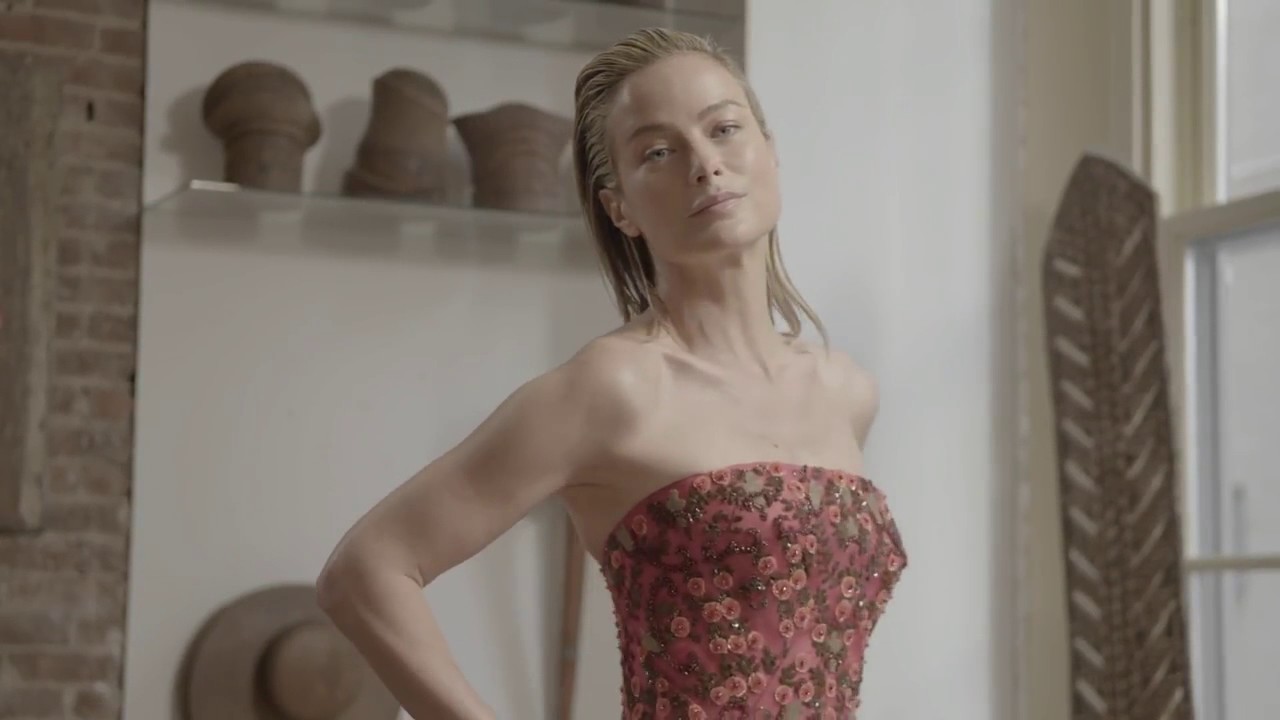 ZAC POSEN Fall 2017 Exhibition Video Feauturing Hilary Rhoda & Co