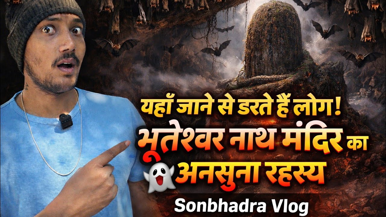 यहाँ जाने से डरते हैं लोग😱! भूतेश्वर नाथ मंदिर का अनसुना रहस्य 😲| Sonbhadra Vlog