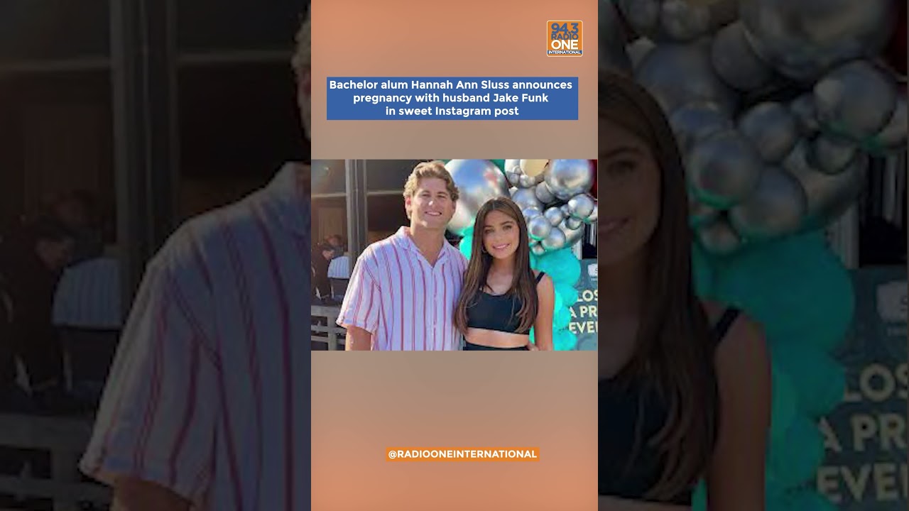 Bachelor Alum Hannah Ann Sluss Expecting! Announces Pregnancy with Husband Jake Funk