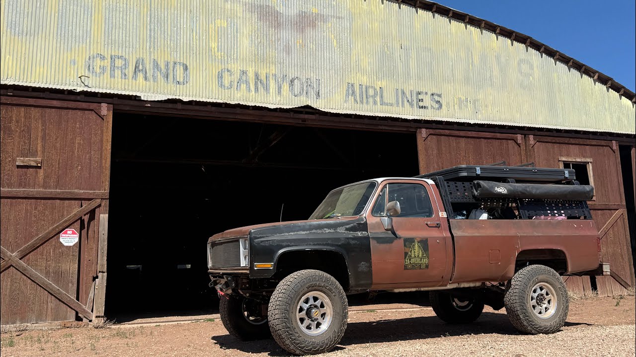 We Survive Overland Expo West and Explore An Abandoned Airplane Hangar!