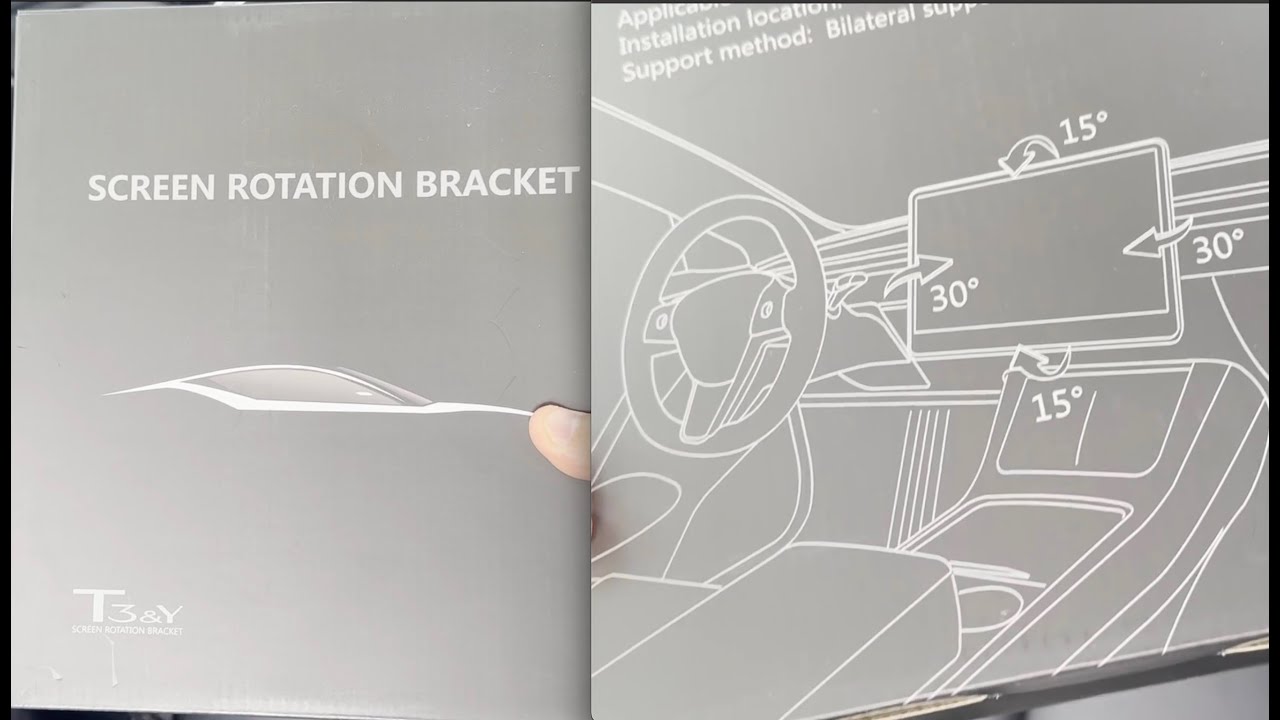2021 Tesla model Y Screen Rotation Mount by OnlySay, Amazon Top Rated