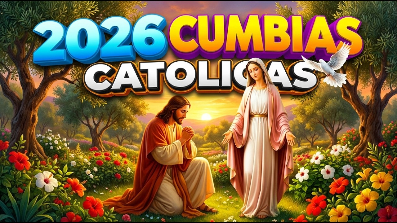 🙌💛 Popurrí de cumbias católicas ❤💚💜 💙alegres para gozar MIX | 💐 En honor a la Virgen María