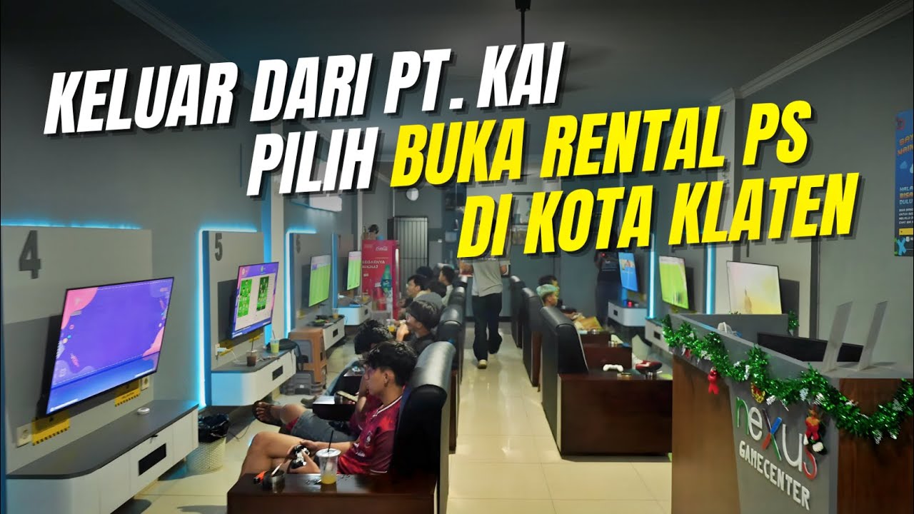 MAMPIR KE KLATEN, MELIHAT RENTAL PS YANG BARU BUKA