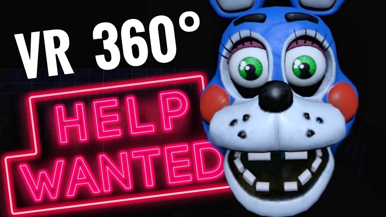 360 VR видео ужасов FNAF Five Nights at Freddy's Требуется помощь Бонни Банни Иммерсивный опыт