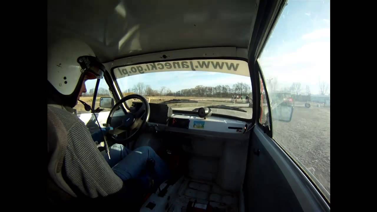 Waldek Janecki - Fiat 126 p - 4 eliminacja Pucharu WRT Rally Oes - Proszowice - Onboard