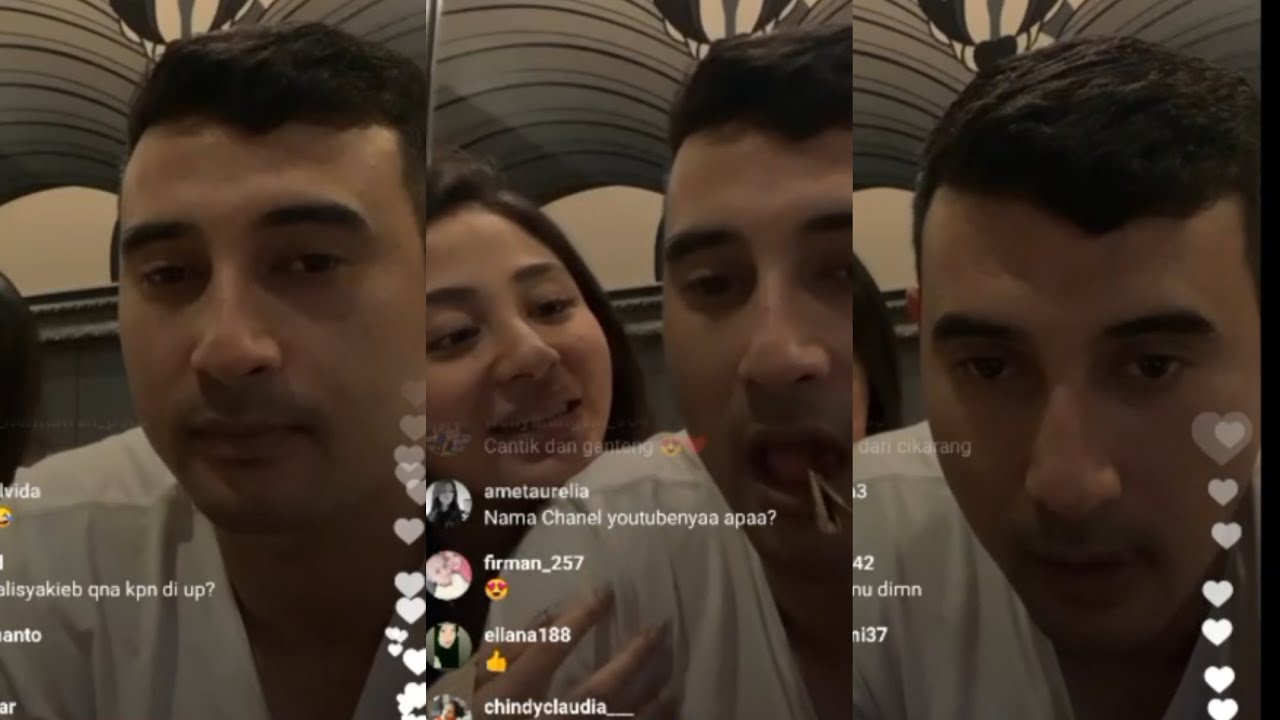 Keromantisan Pengantin Baru Ali Syakib & Margin Wieheerm Live  Instagram | 14 Februari 2021