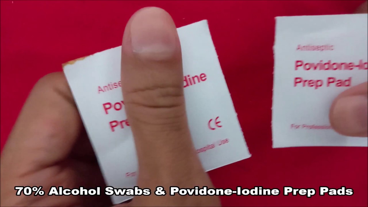First Aid Kit: Povidone-Iodine Prep Pad - June 5, 2020 | © 2020 PRODUCTS.ML | Live Demo