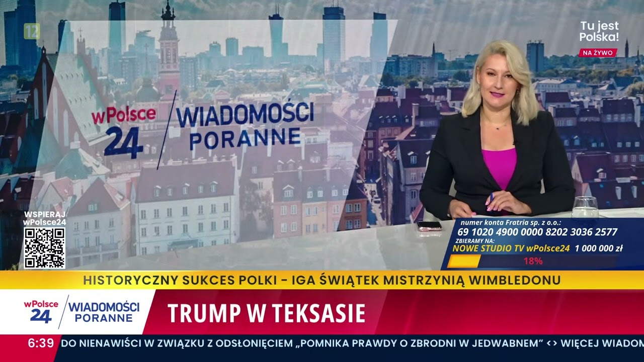 Wiadomości Poranne: 13.07.2025