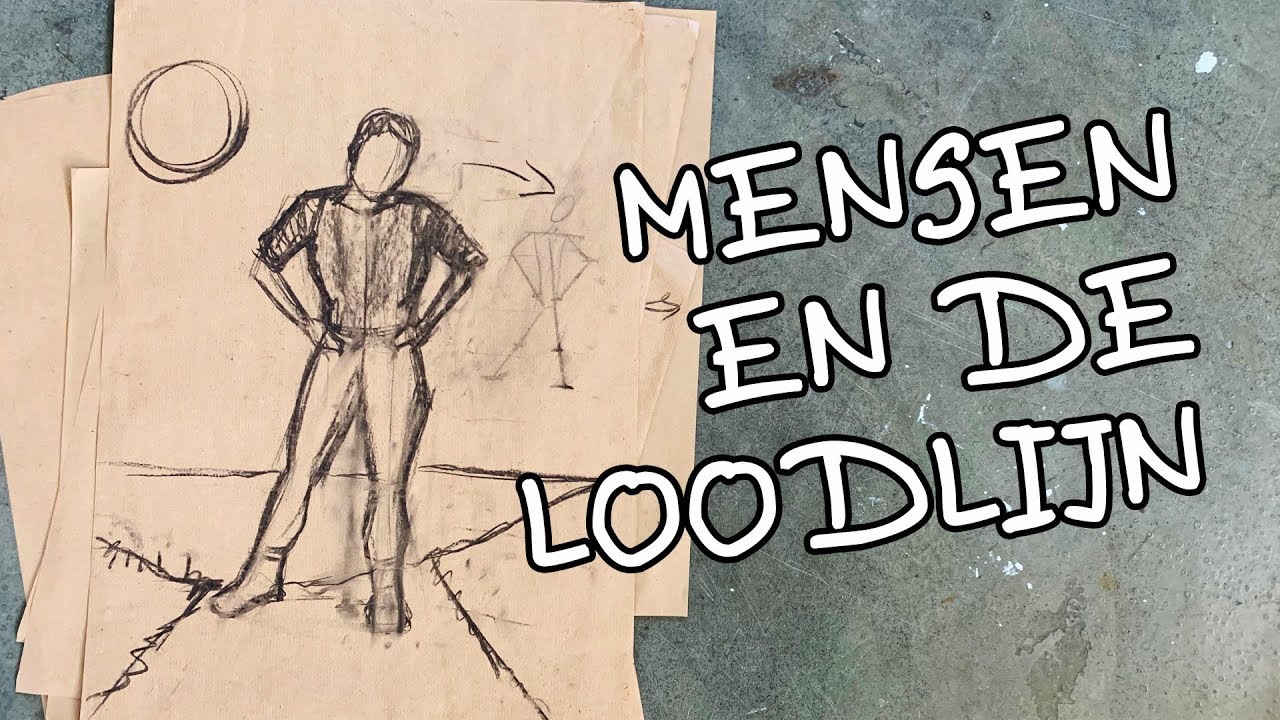 🎨 Mensen tekenen | Zwaartekracht en loodlijn | Robin Rozendal