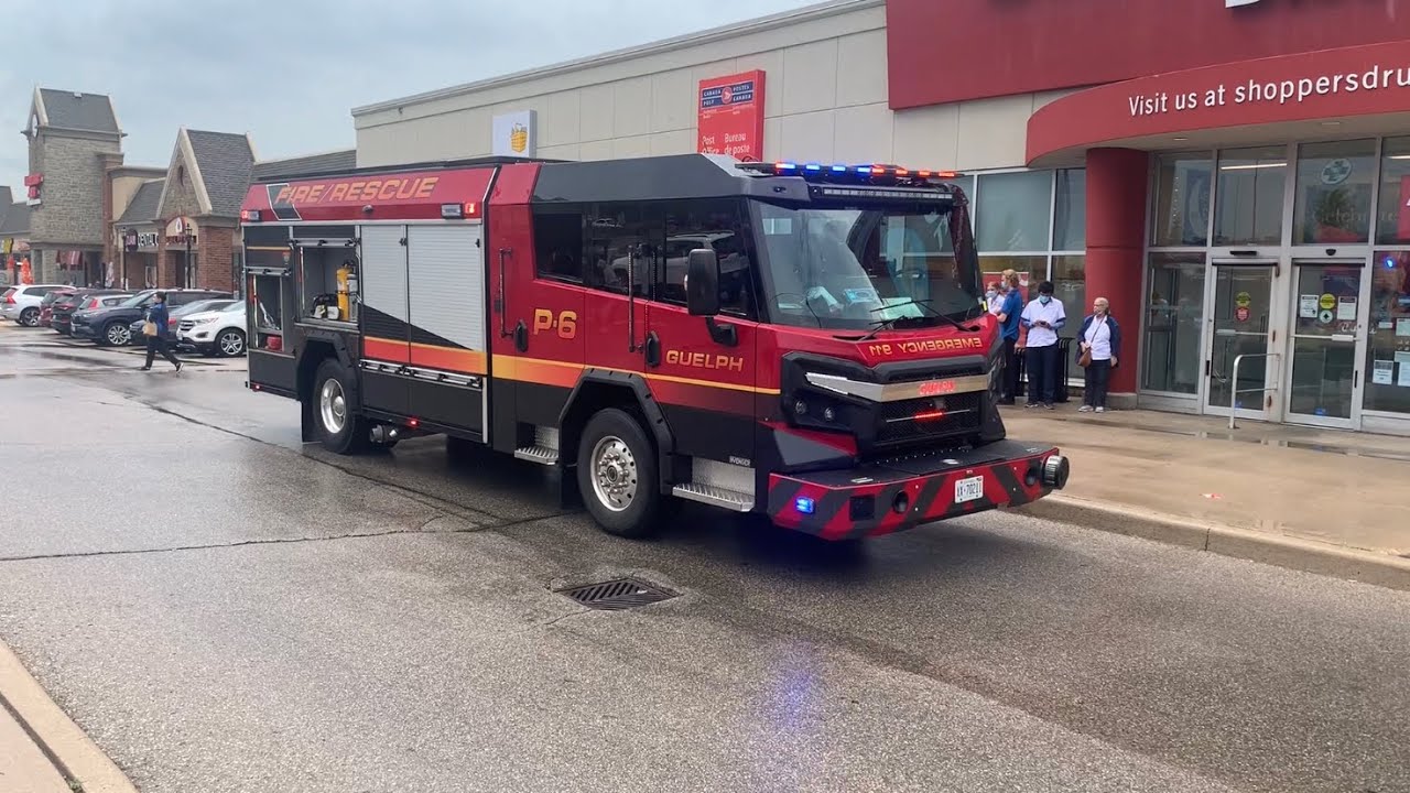 Guelph Fire Department Responding+On Scene