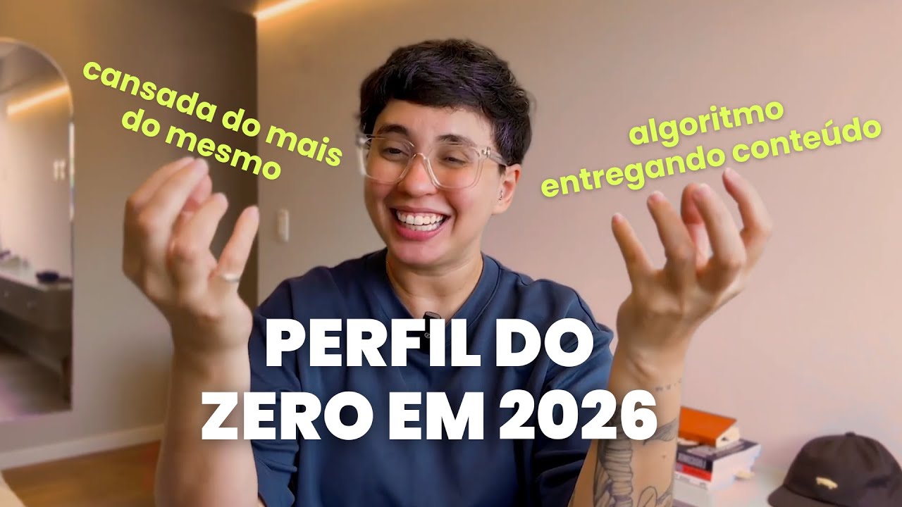 Como Come&ccedil;ar um Perfil do Zero em 2026 (usando o Algoritmo ao teu favor)