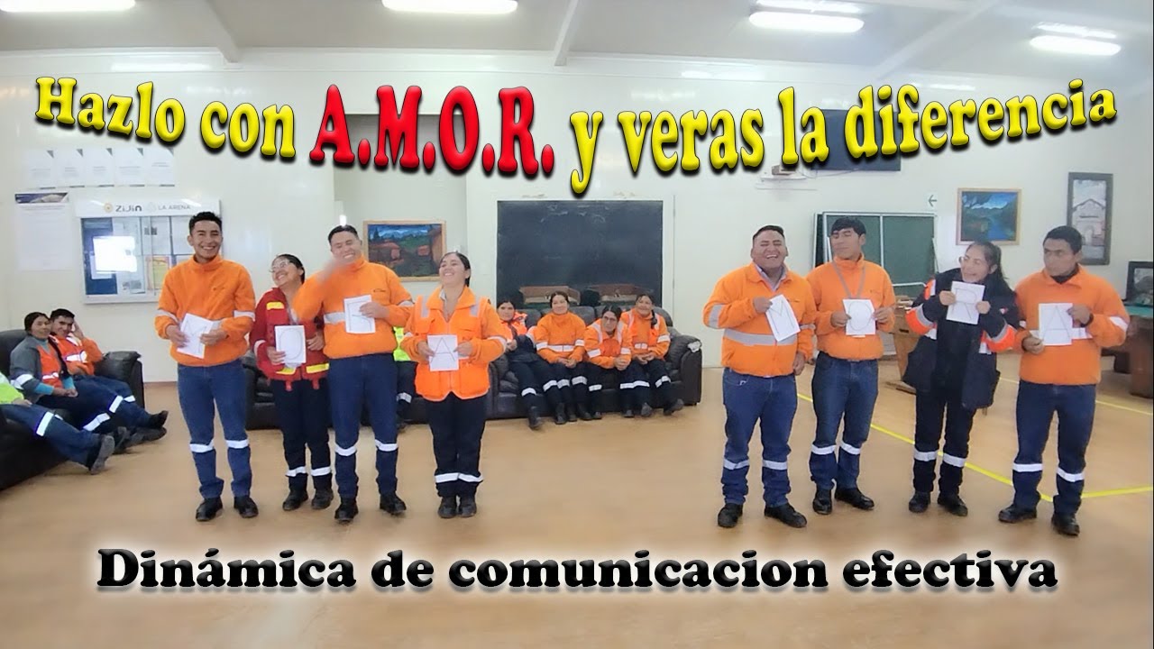 Dinámica de comunicacion efectiva: “Las Letras del Éxito