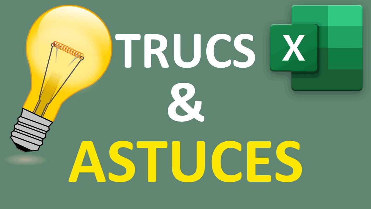 Trucs et astuces pour le tableur Excel