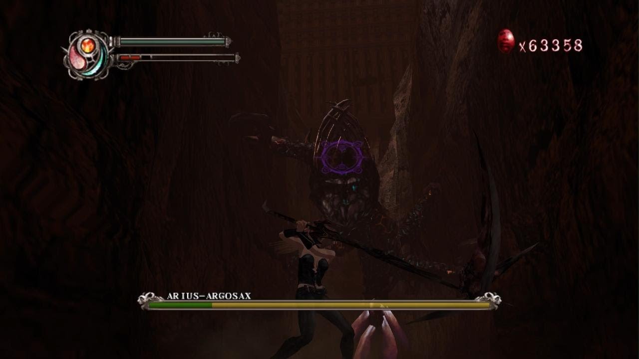 Devil May Cry 2 LMD Trish vs Arius-Argosax