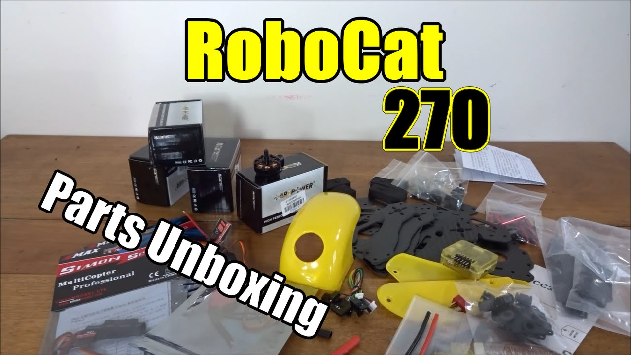 RoboCat 270: Parts Unboxing