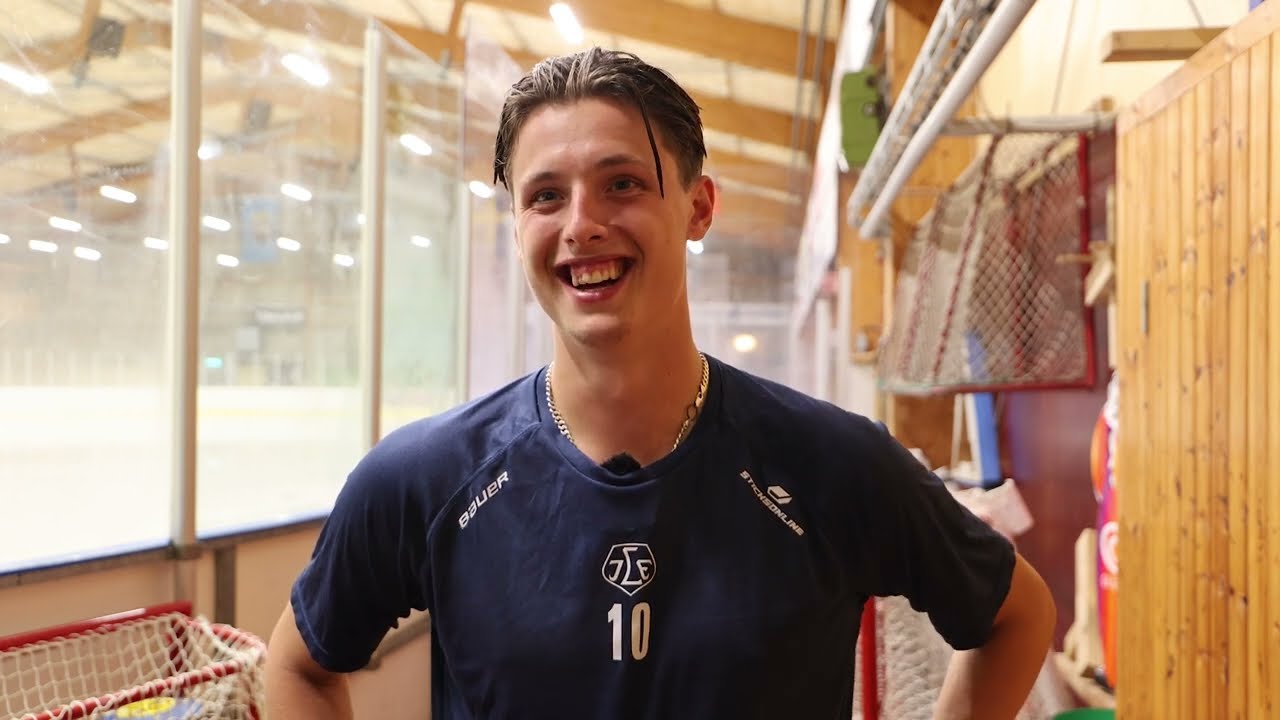 Anton Johanson efter segern mot Djurg&aring;rden