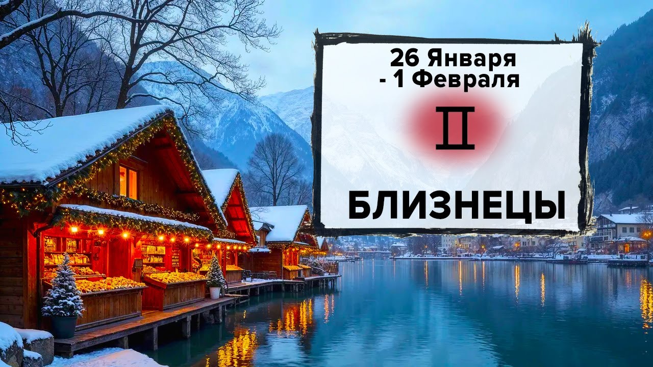 БЛИЗНЕЦЫ ♊ 26 Января - 1 Февраля 2026 | Расклад таро на неделю для знака Зодиака Близнецы