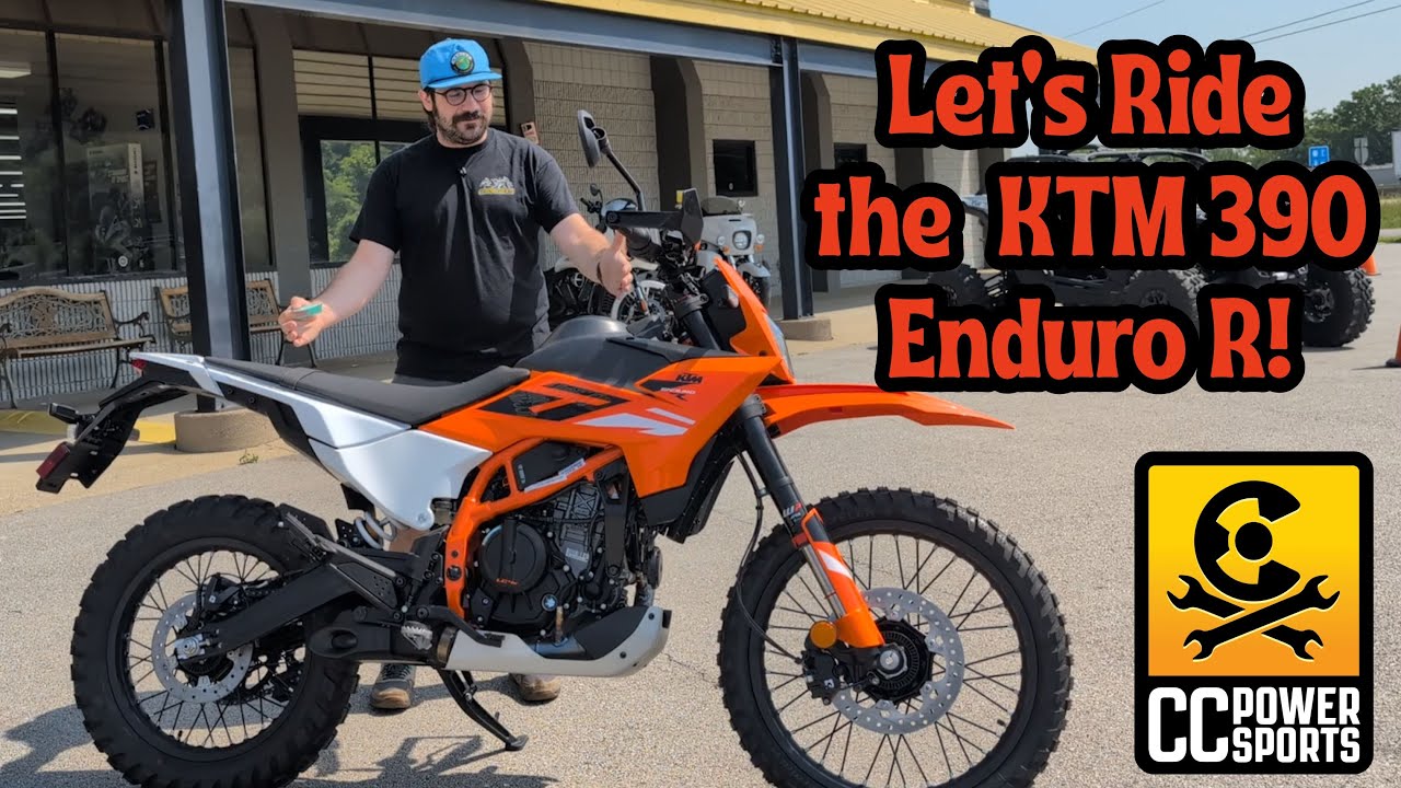 2025 KTM 390 Enduro R First Ride