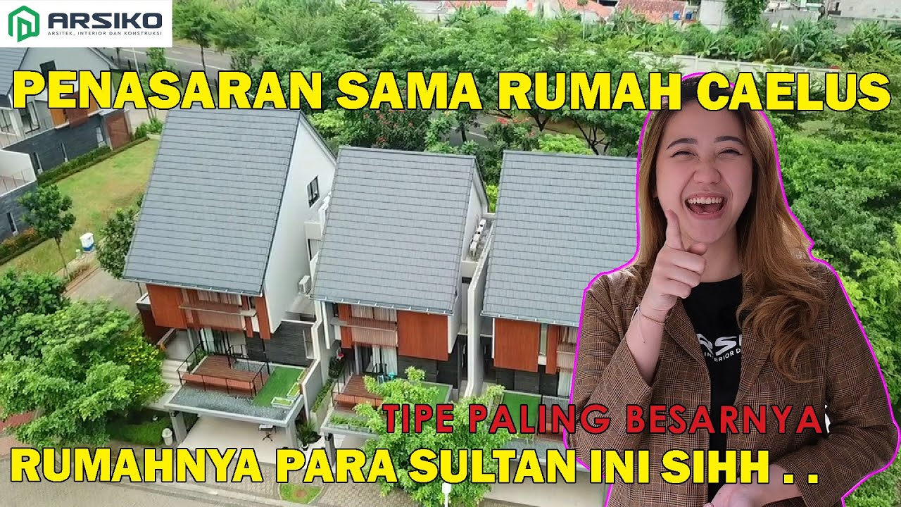 RUMAH CAELUS 2 LANTAI TAPI ADA ATTICNYA !