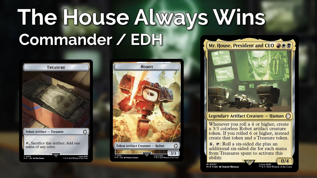 Mr House, President and CEO (Commander / EDH Deck Tech)