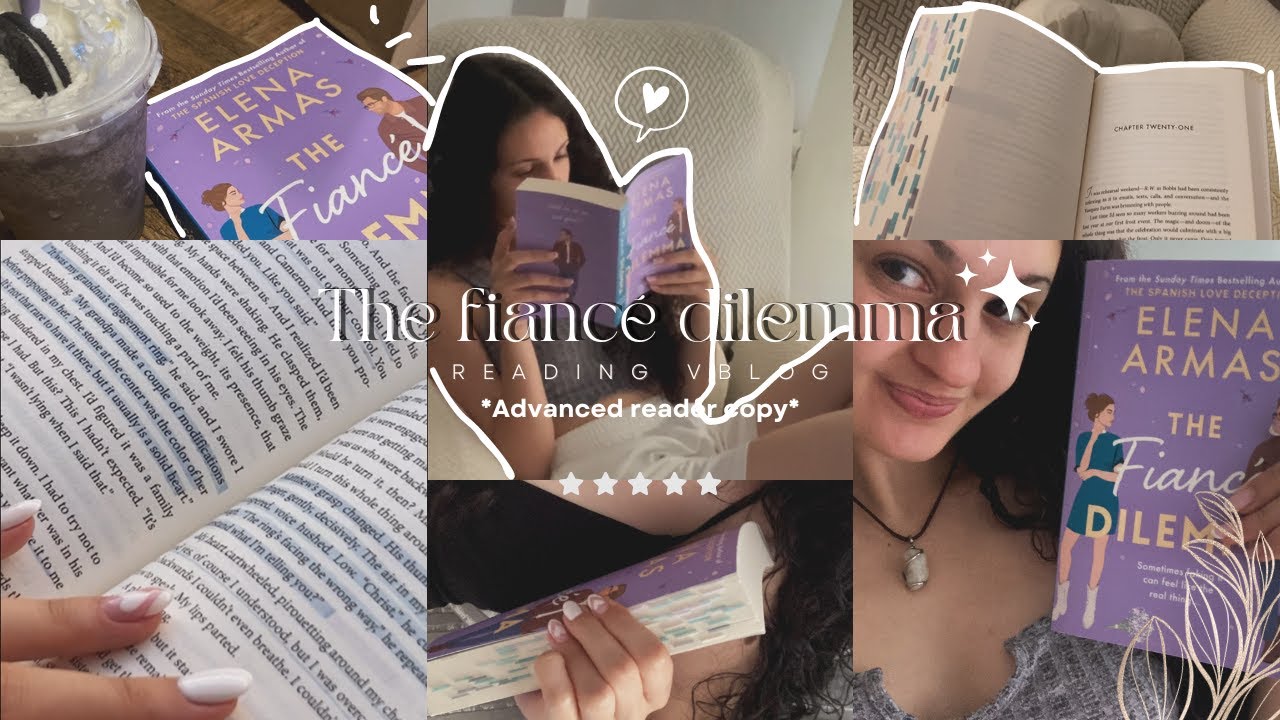 Leemos The fiancé dilemma de forma avanzada | reading vblog 💜
