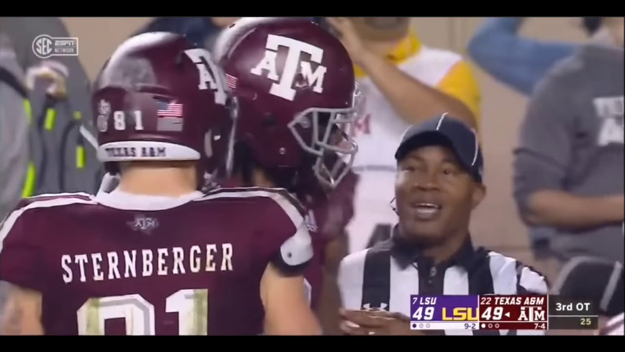 How is this possible?  Texas A&M vs LSU 2018