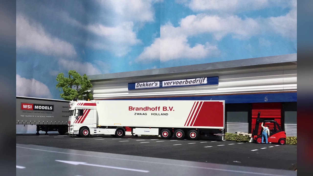W.S.I models 🎬 Brandhoff Transport B.V, Zwaag 🇳🇱 DAF XF 📸 Instagram:marcels_miniaturen_tekno_wsi