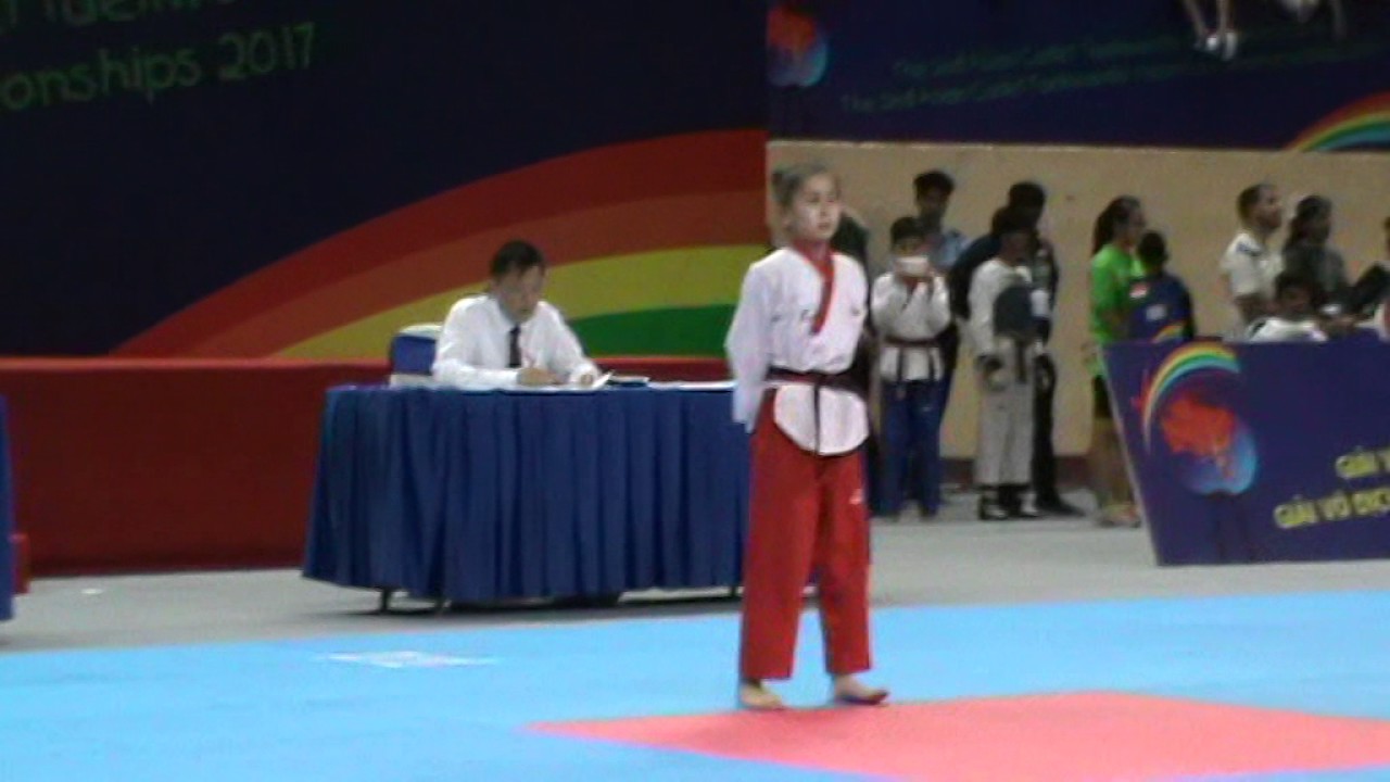 Idora Umirzakova - Gold medal Freestyle Poomsae, The 2nd Asian Cadet Taekwondo Champ