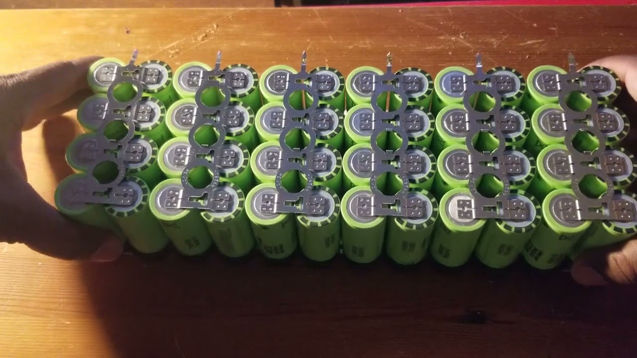 DIY A123 Lifepo4 Updated Part2 - Removed BMS, cut &  converted 36v pack into 3 packs of (12V)  4S4P