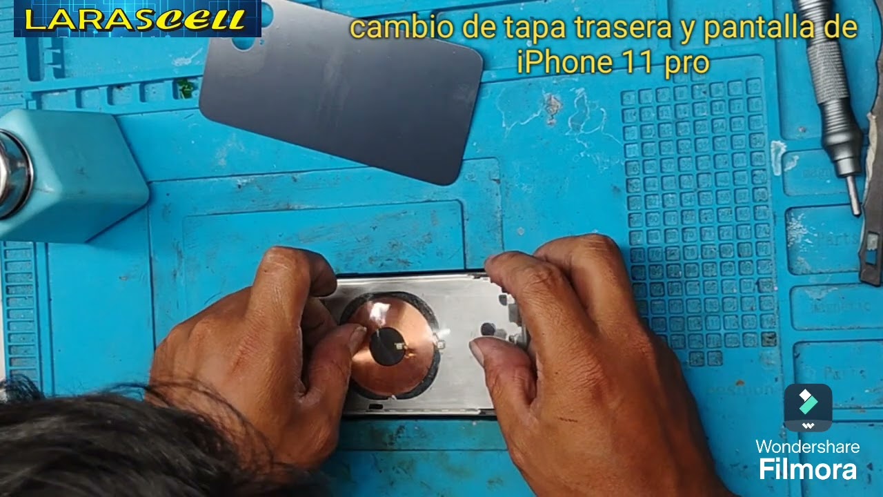 CAMBIO DE TAPA TRASERA Y PANTALLA IPHONE 11 PRO
