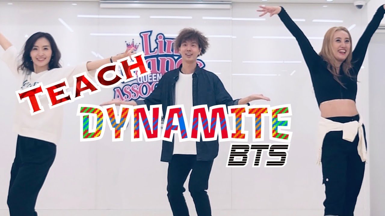 Dynamite BTS l Tutorial l B.T.S(방탄소년단) l Improver Line Dance l 다이나마이트 비티에스 라인댄스 설명영상 l linedance