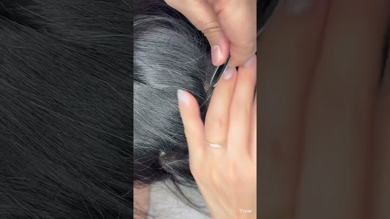 서울 냄새나는 흰머리 자르기