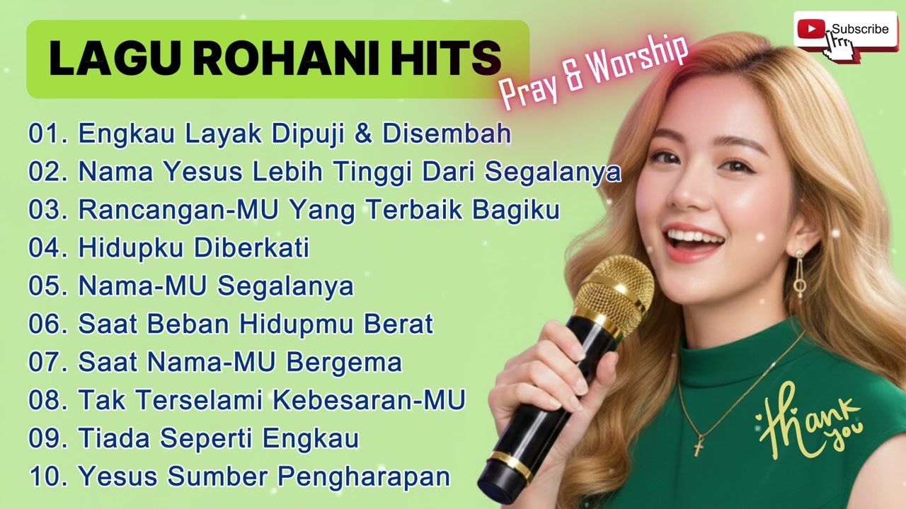 ❤️KUMPULAN LAGU ROHANI HITS TERBARU | PRAY & WORSHIP❤️#gemarohanikristen #lagurohaniterbaru