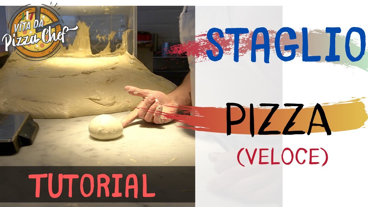 Staglio Pizza a due mani ( veloce ) - Turorial