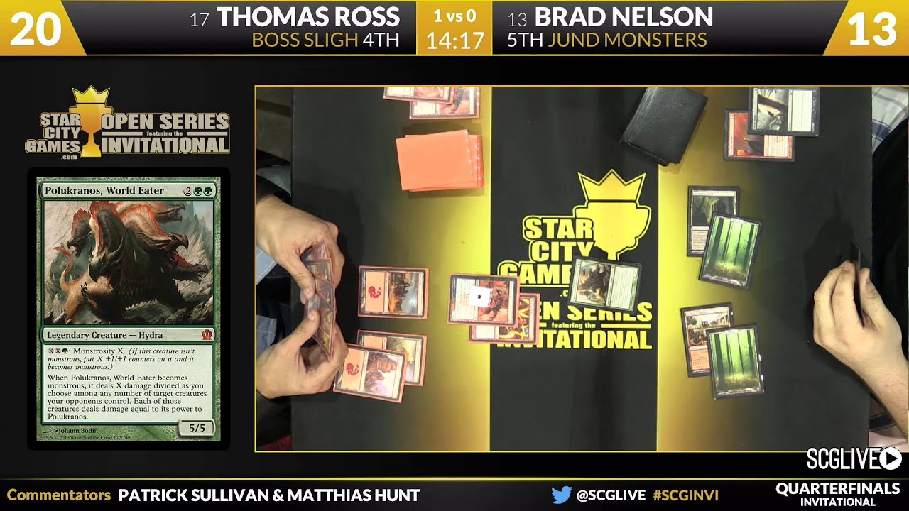 SCGINVI - Invitational - Quarterfinals - Brad Nelson vs Tom Ross