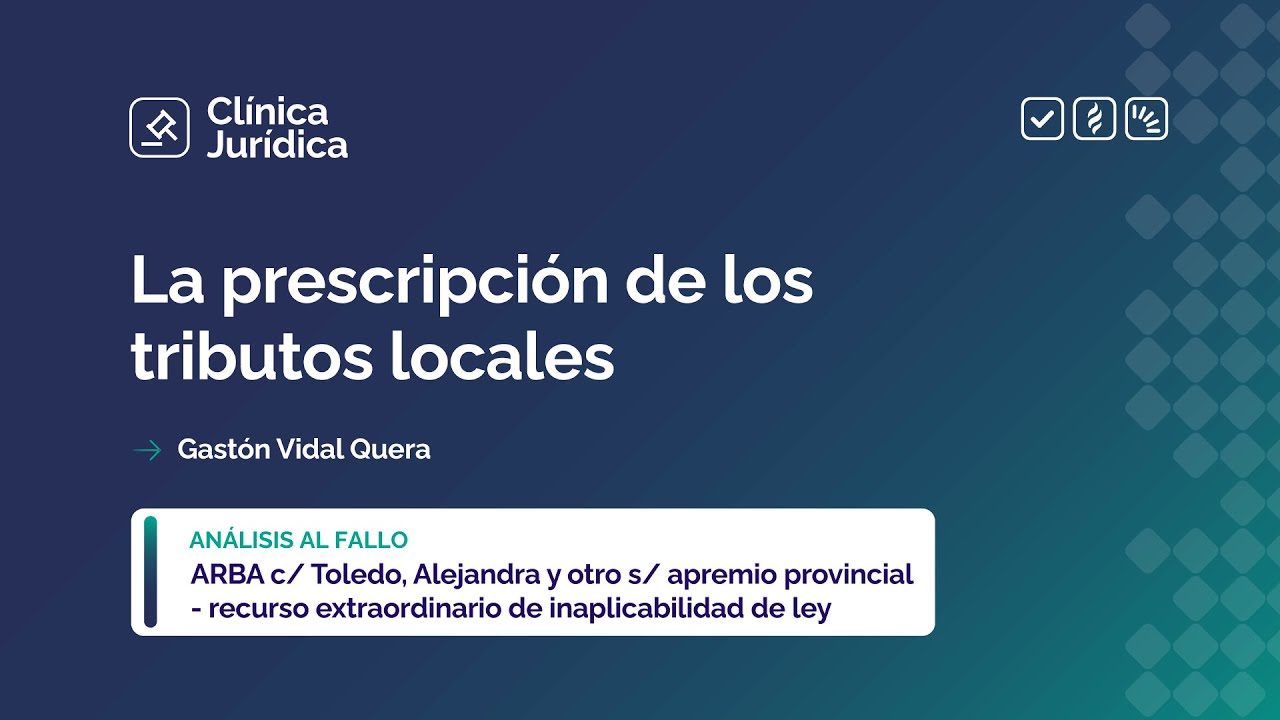 La prescripci&oacute;n de los tributos locales