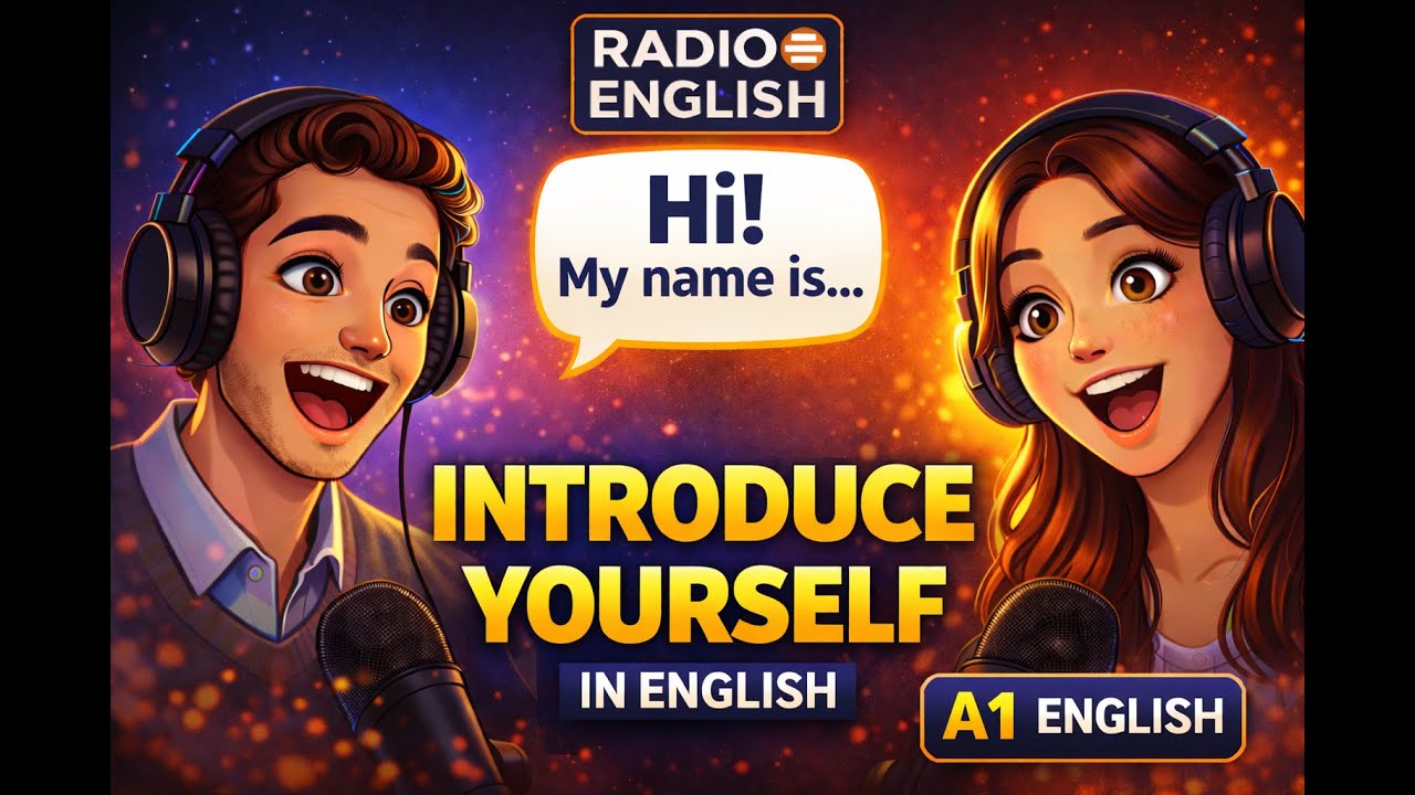 English podcast A1- Your First English Conversation Starts Here 