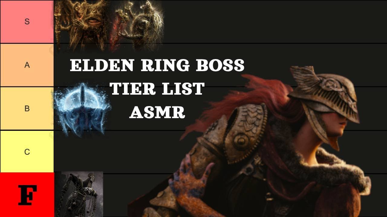 Elden Ring Boss Tier List but make it ASMR | Elden Ring ASMR