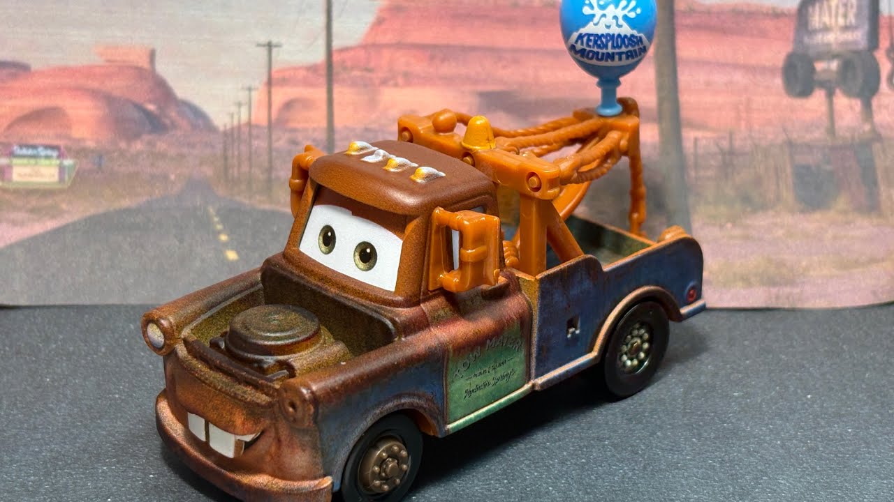 Mattel Disney•Pixar Cars 2 Mater With Balloon 2026 Die-Cast Review 