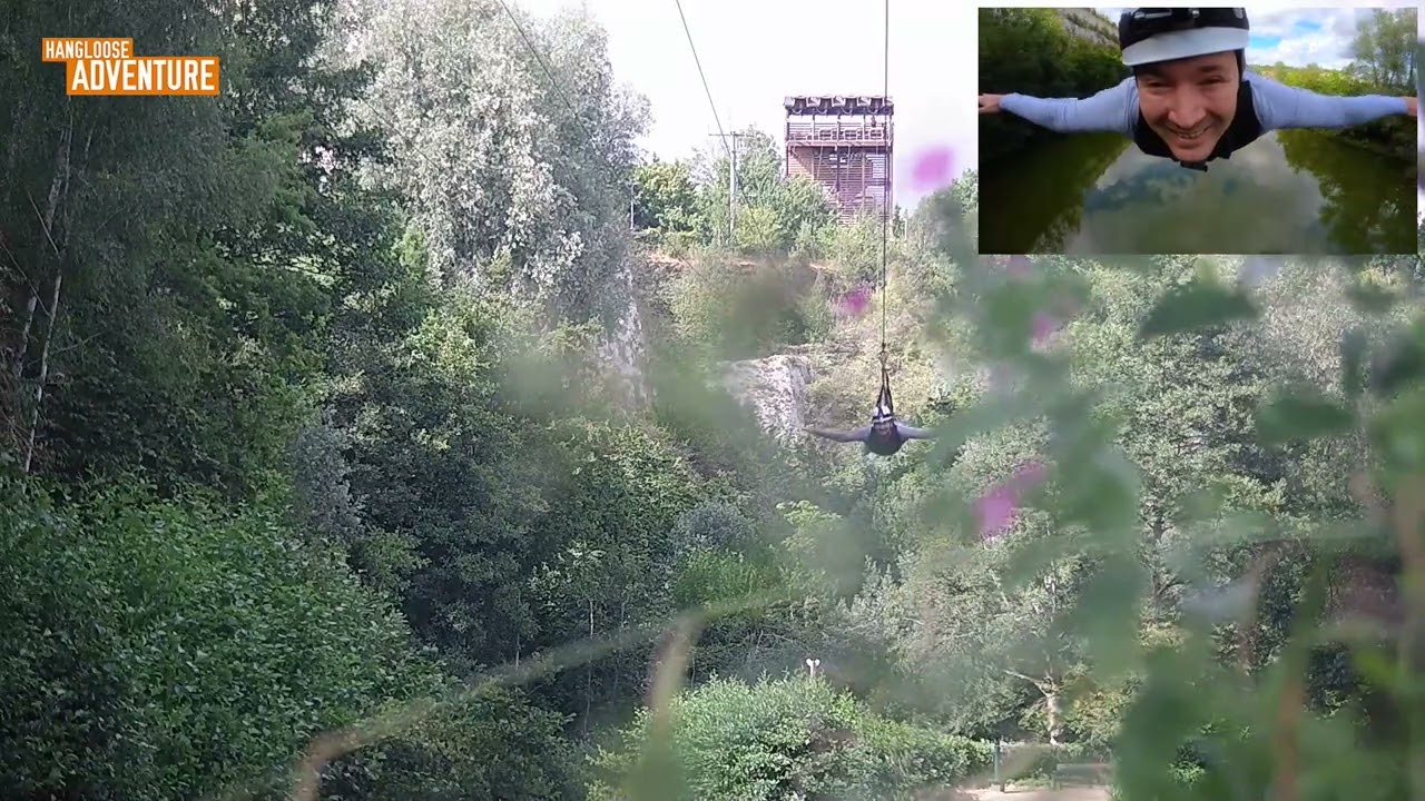 England's Longest Zipline Experience @ Hangloose Adventure Bluewater.