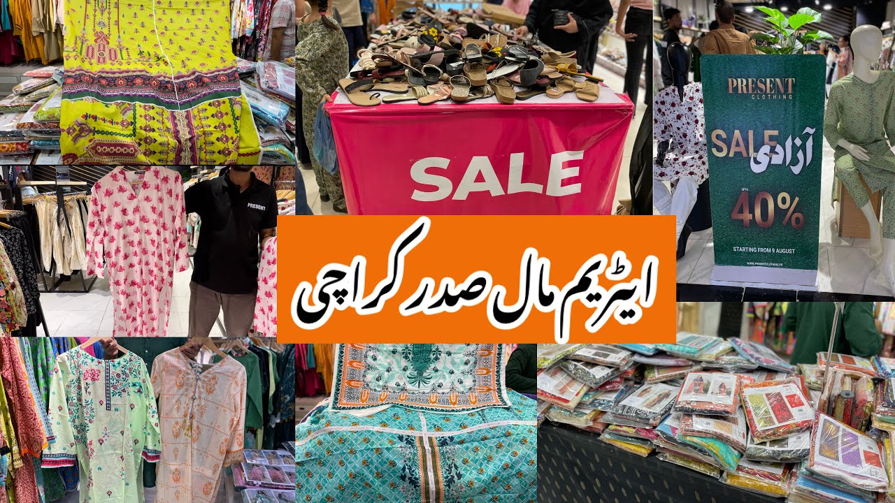 Atrium Mall-Azadi Sale On Heels,Popular Style,Present Brand & lawn shopping in local mall Karachi
