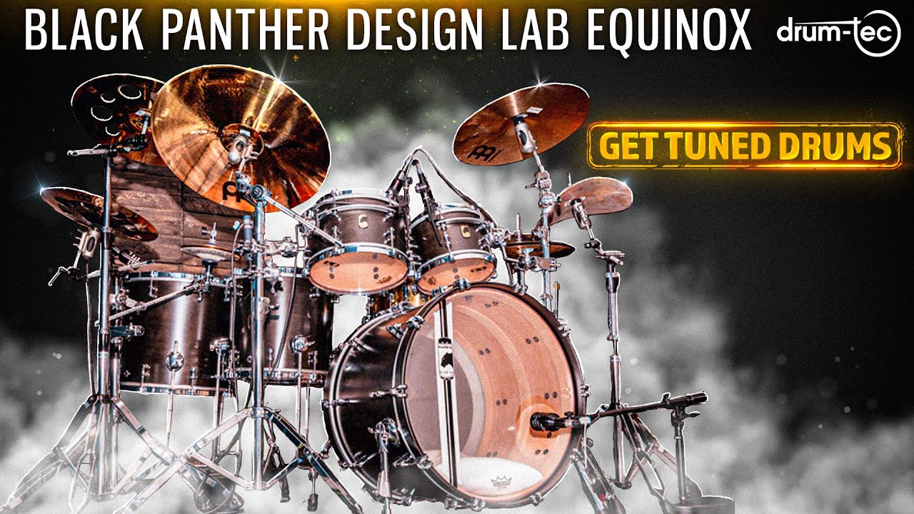 Showcasing 3 different drum tunings on the Mapex Black Panther Design Lab Equinox | REUPLOAD