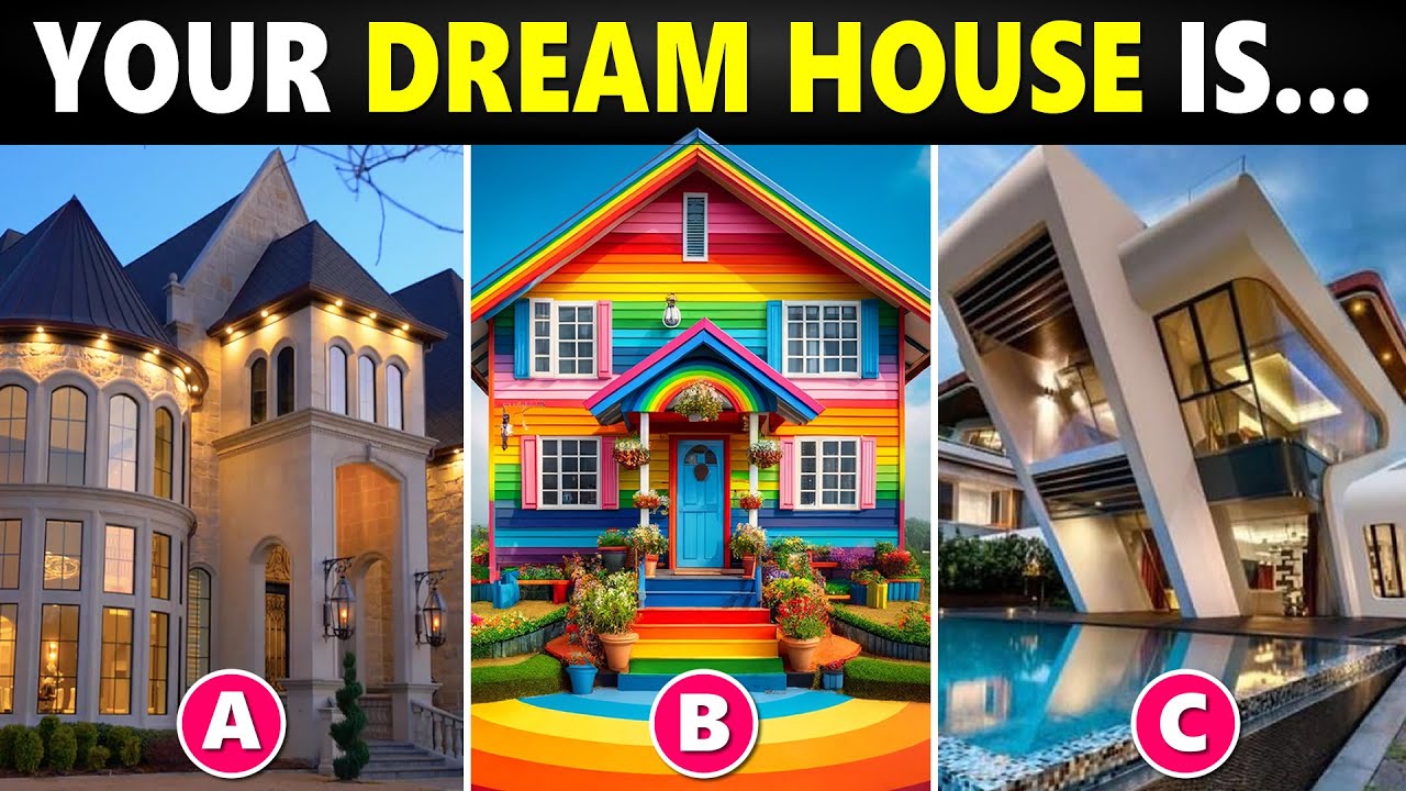 Какой дом мечты вам подходит? 🏠 Тест на личность 🙂